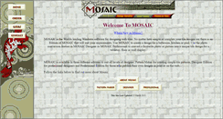 Desktop Screenshot of mosaicdesigner.com